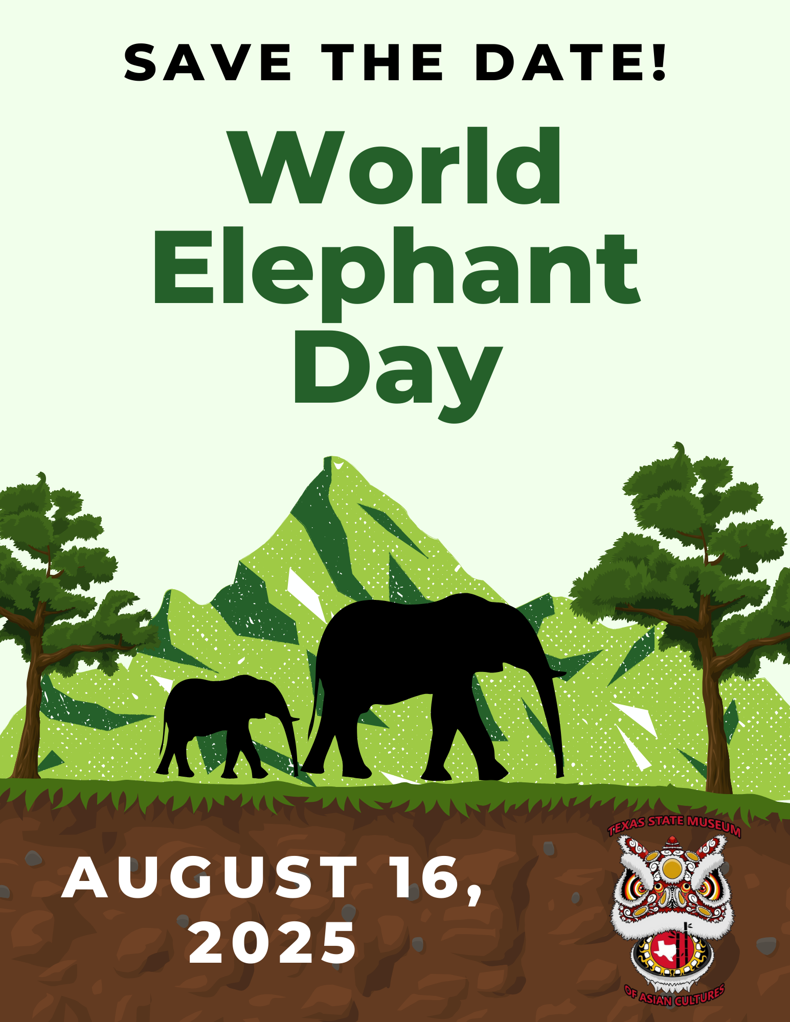 World Elephant Day 2025 Day Flyer