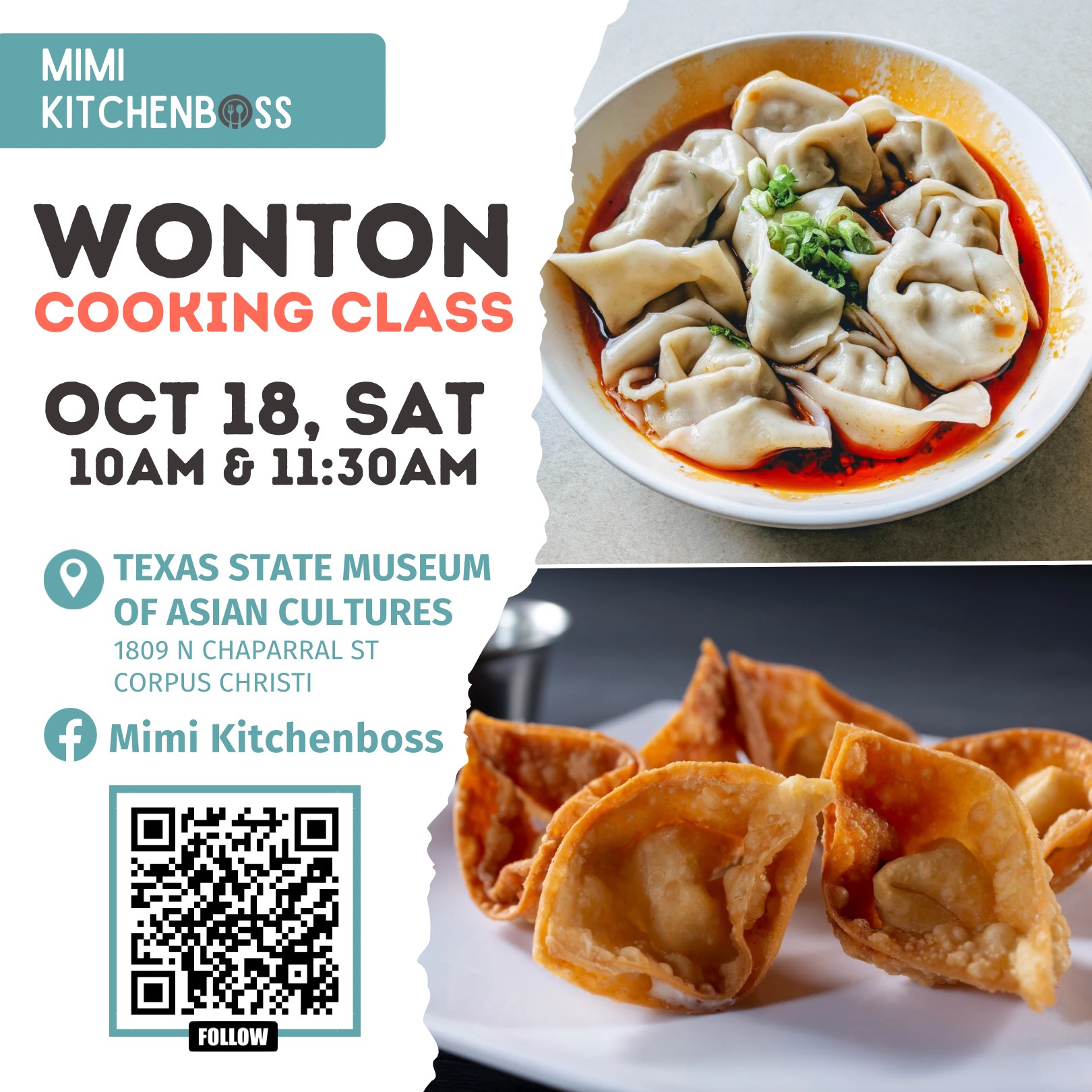MK Cooking Class Posters